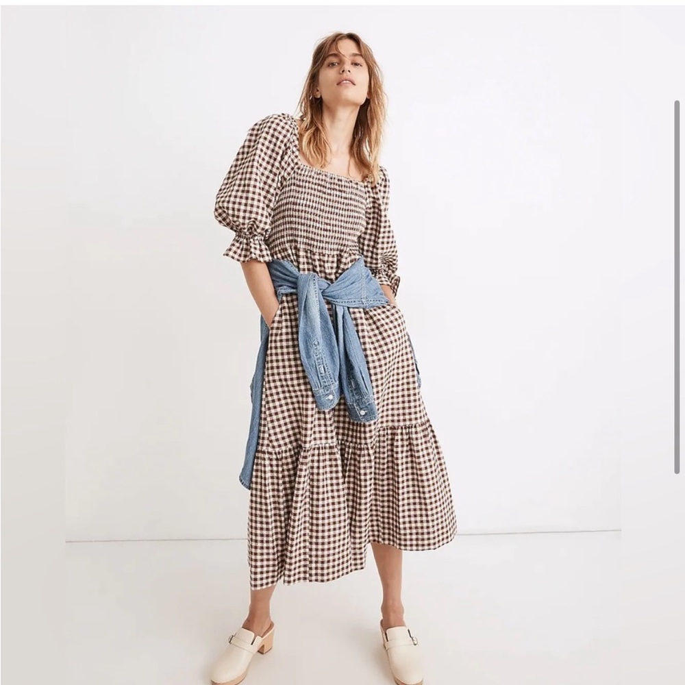 Madewell Lucie Gingham Dress